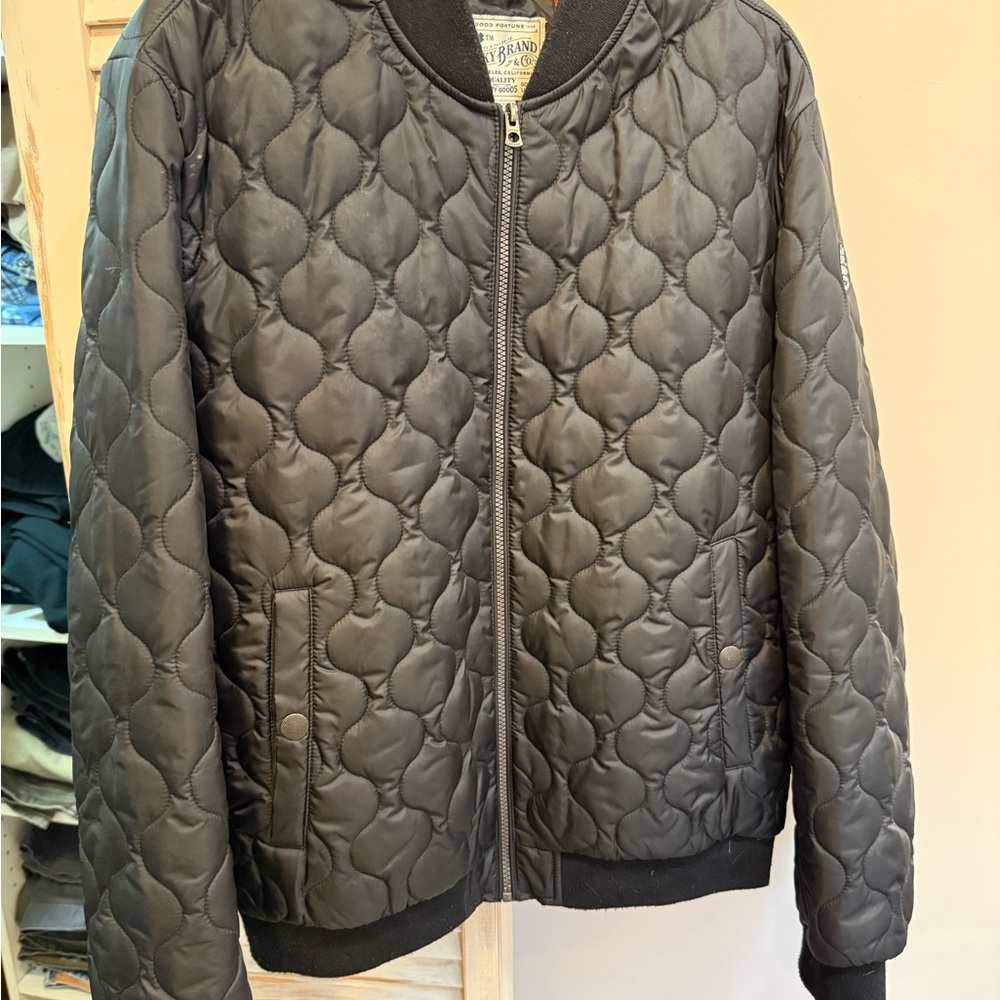 Lucky Brand Black Quilted Jacket
